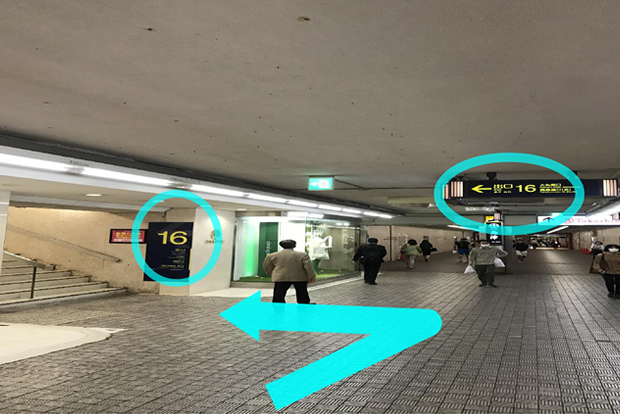 市営地下鉄四条駅・阪急京都線烏丸駅からのアクセス