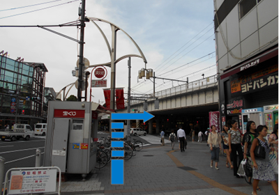 都営大江戸線 上野御徒町駅からのアクセス